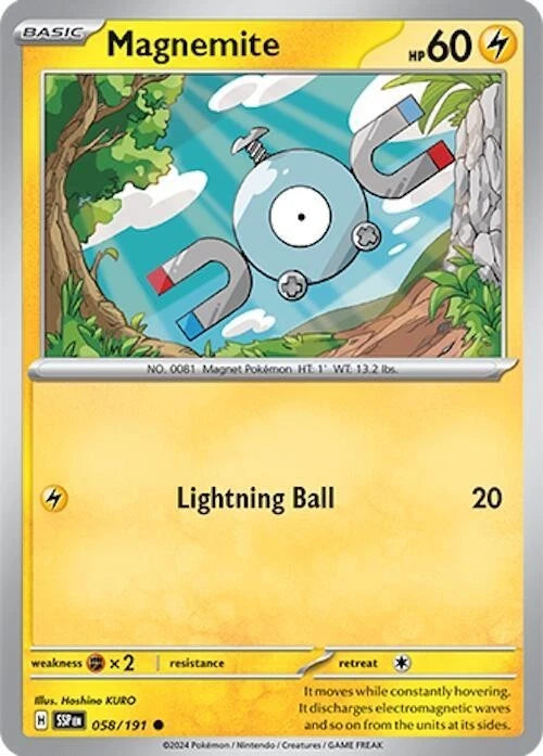 Magnemite 058/191 Reverse Holo