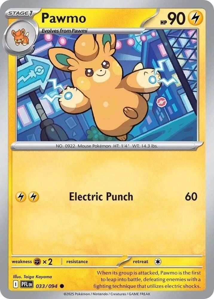 Pawmo 033/094 Reverse Holo