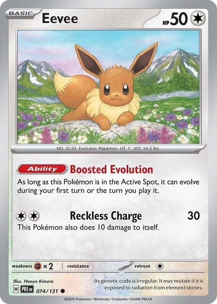 Eevee 074/131 Reverse Holo