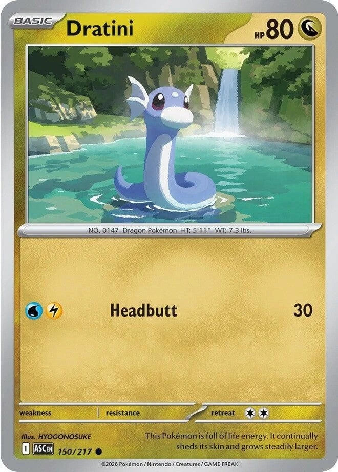 Dratini 150/217 Reverse Holo