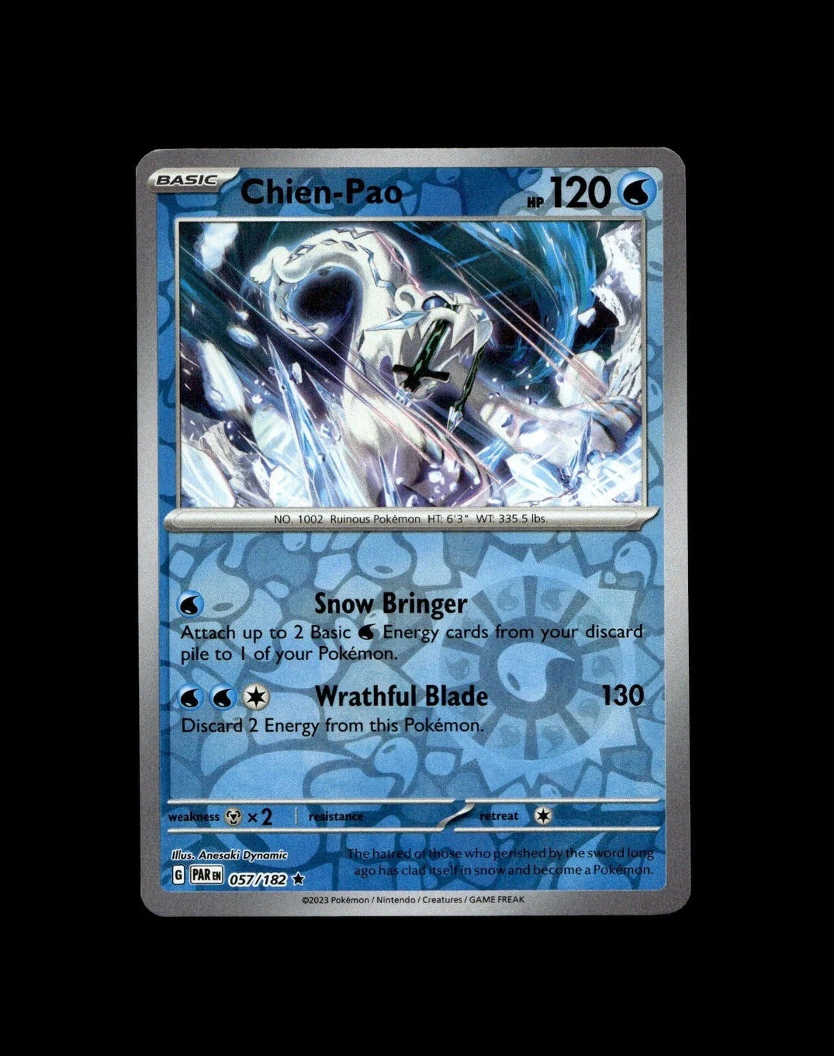 Chien-Pao 057/182 Reverse Holo