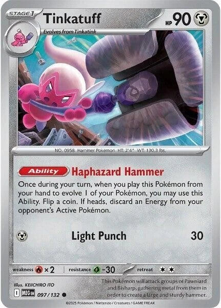 Tinkatuff 097/132 Reverse Holo