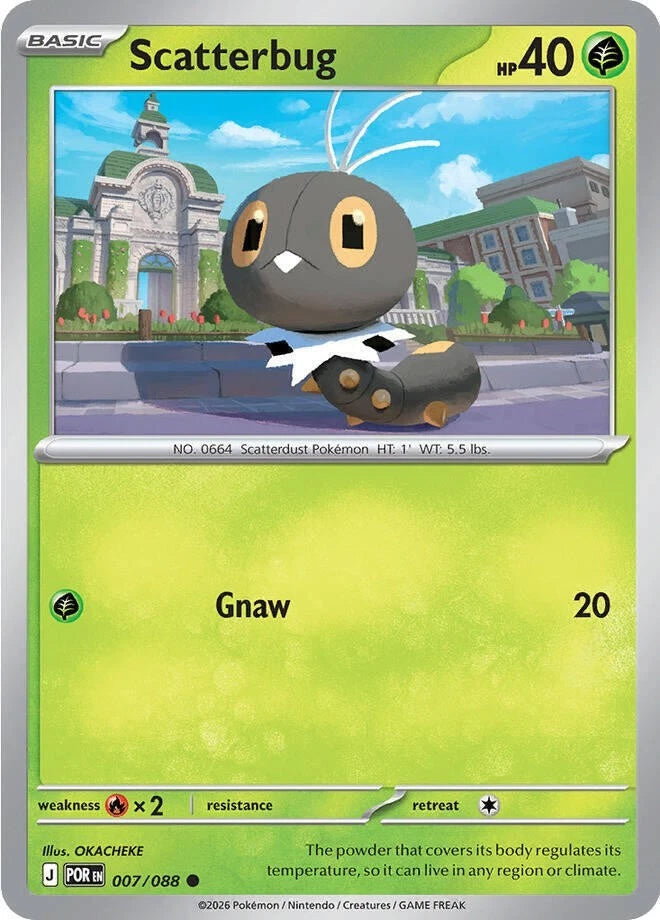 Scatterbug 007/088 Reverse Holo