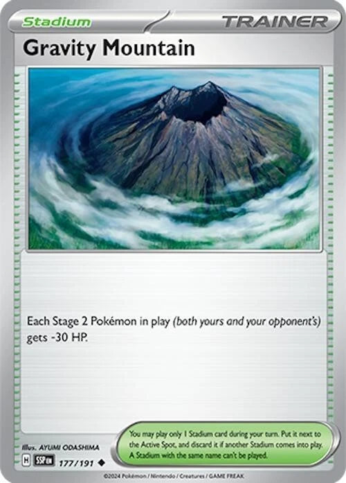 Gravity Mountain 177/191 Reverse Holo