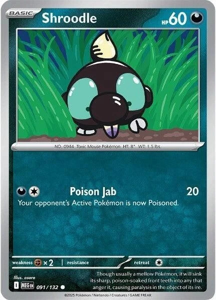 Shroodle 091/132 Reverse Holo