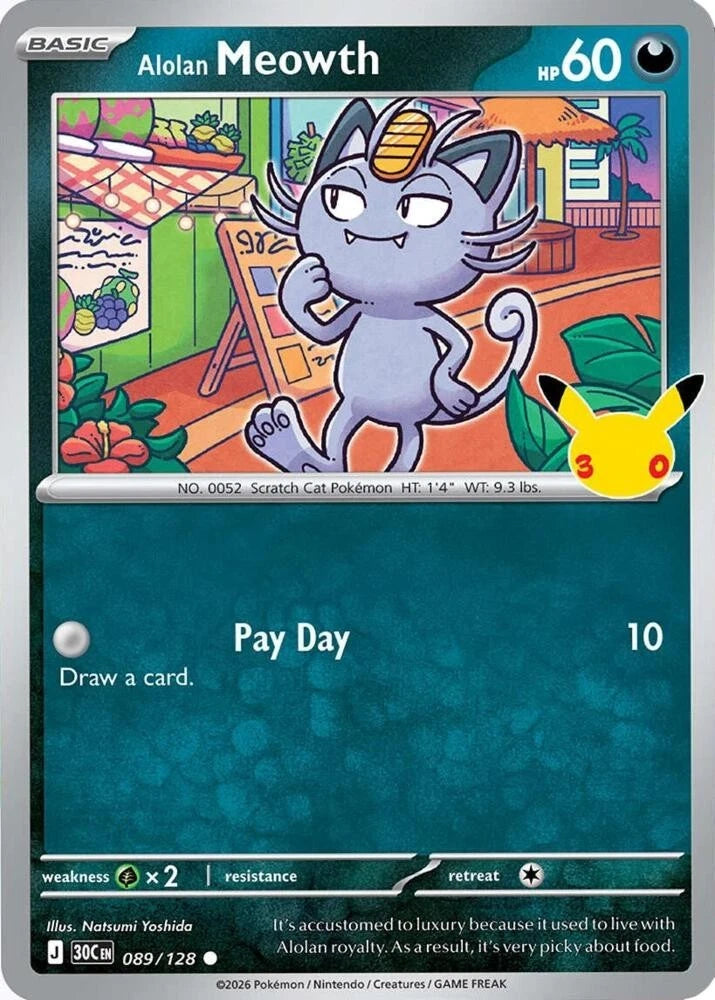 Alolan Meowth 089/128