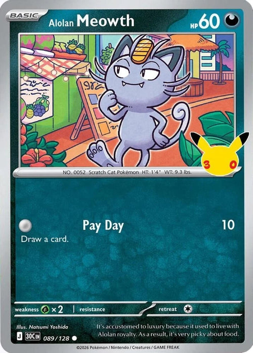 Alolan Meowth 089/128