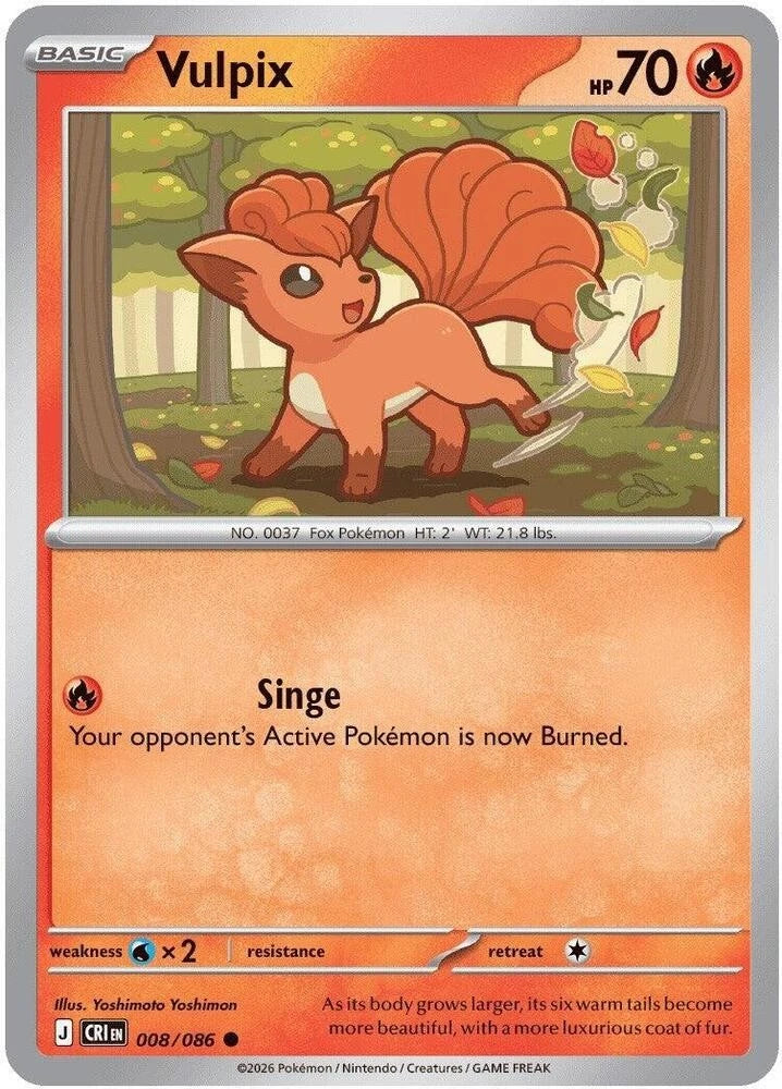 Vulpix 008/086 – Chaos Rising