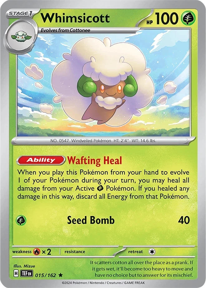 Whimsicott 015/162 Holo