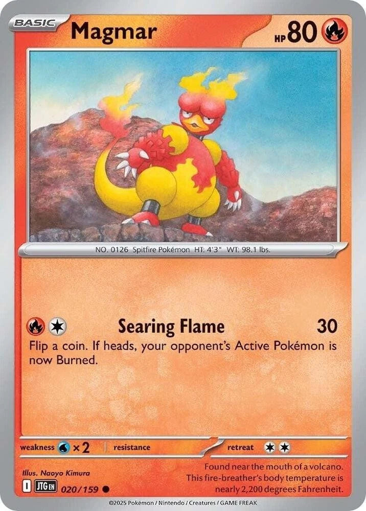 Magmar 020/159 Reverse Holo