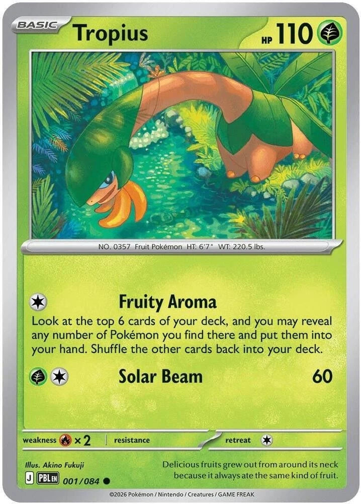 Tropius 001/084 – Pitch Black