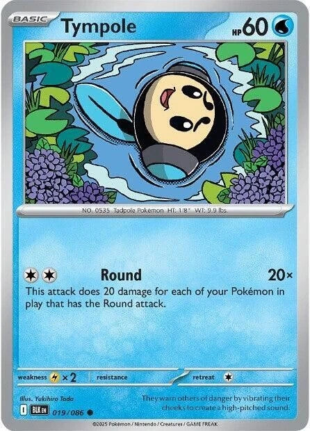 Tympole 019/086 Reverse Holo