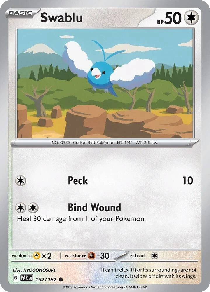 Swablu 152/182 Reverse Holo