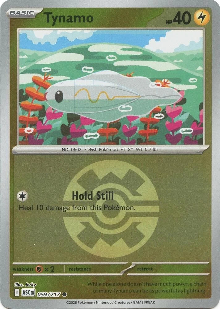 Tynamo 059/217 Pokeball Pattern