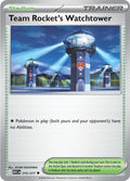 Team Rocket's Watchtower 210/217 Reverse Holo