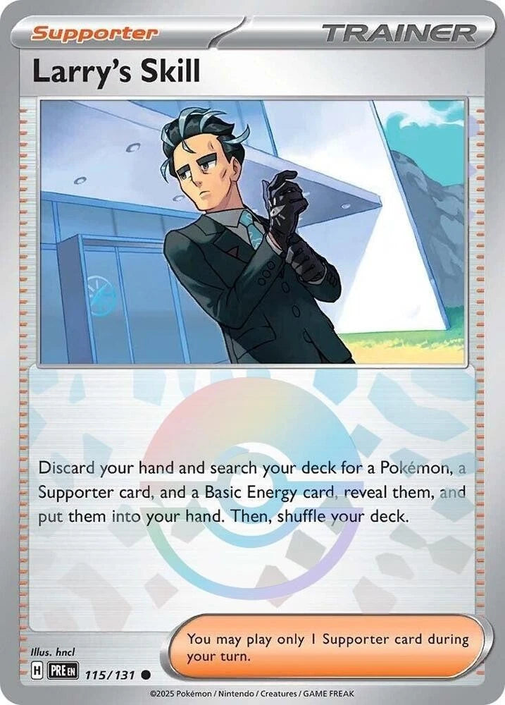 Larry's Skill 115/131 Pokeball Pattern