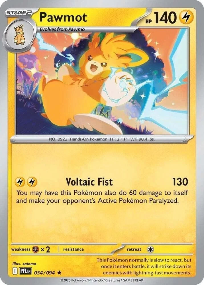 Pawmot 034/094 Reverse Holo