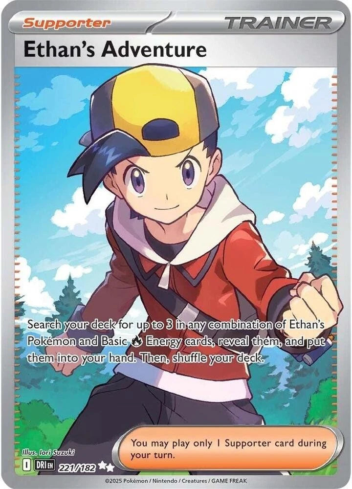 Ethan's Adventure 221/182 Full Art