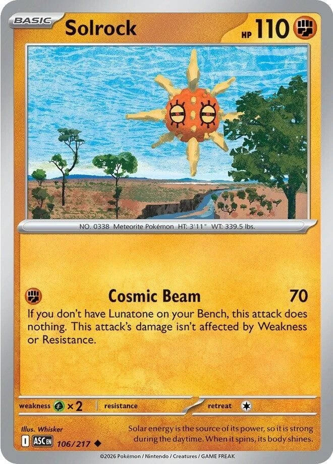 Solrock 106/217 Reverse Holo