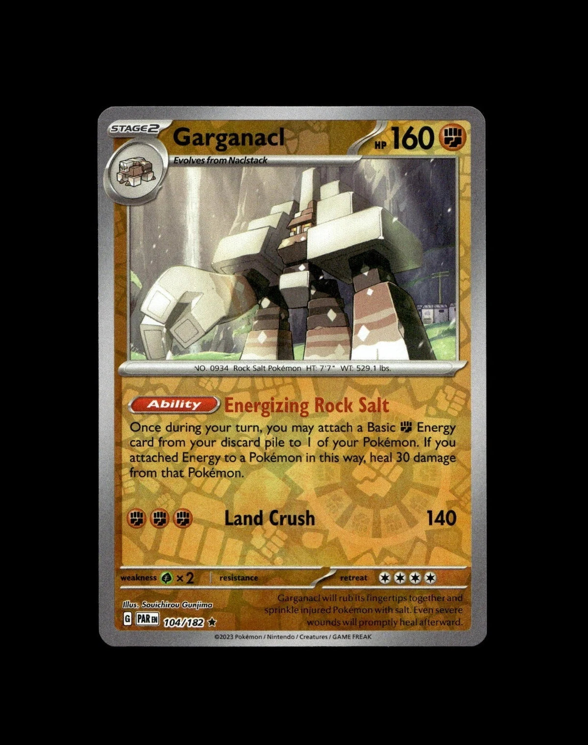 Garganacl 104/182 Reverse Holo