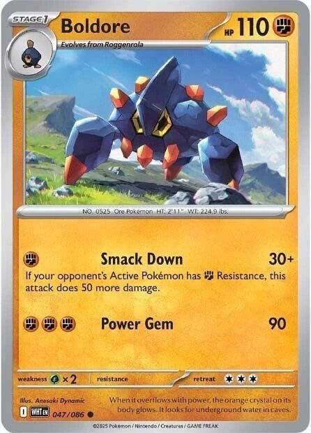Boldore 047/086 Reverse Holo