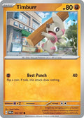 Timburr 103/167 Reverse Holo