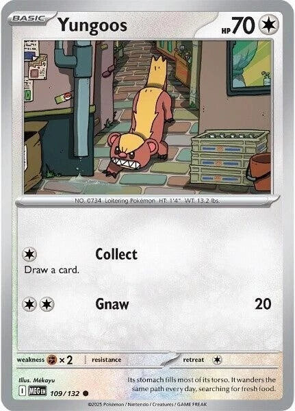 Yungoos 109/132 Reverse Holo