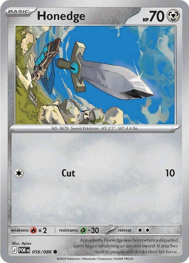 Honedge 056/088 Reverse Holo