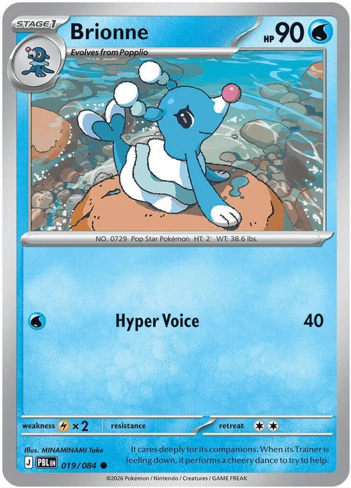 Popplio 018/084 Reverse Holo
