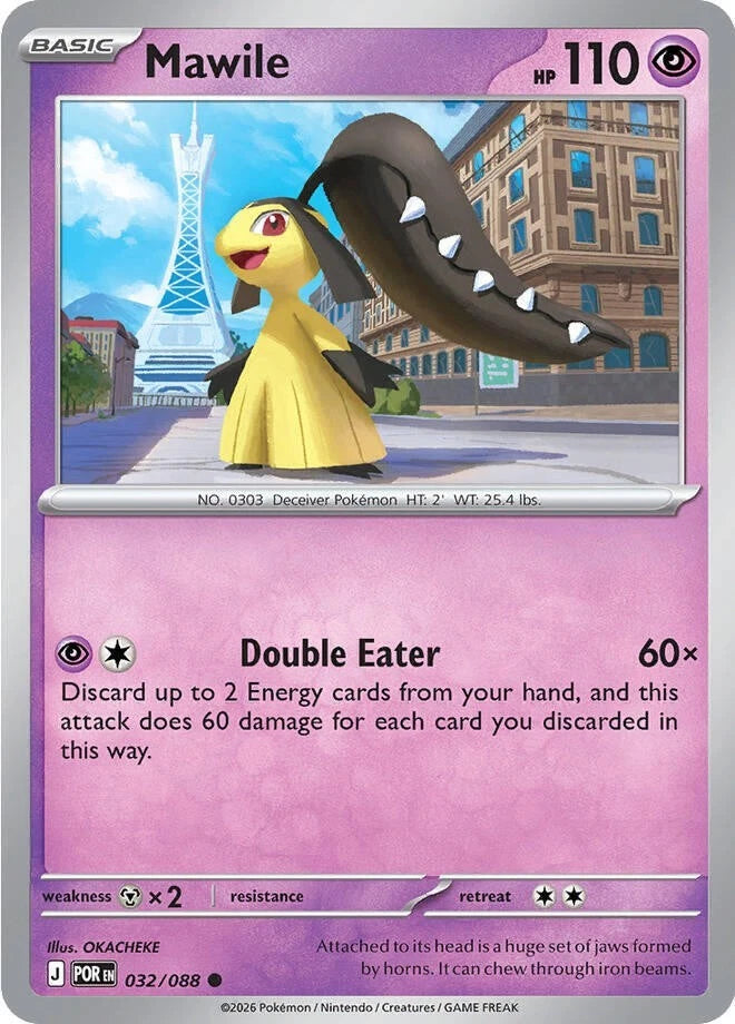 Mawile 032/088 Reverse Holo
