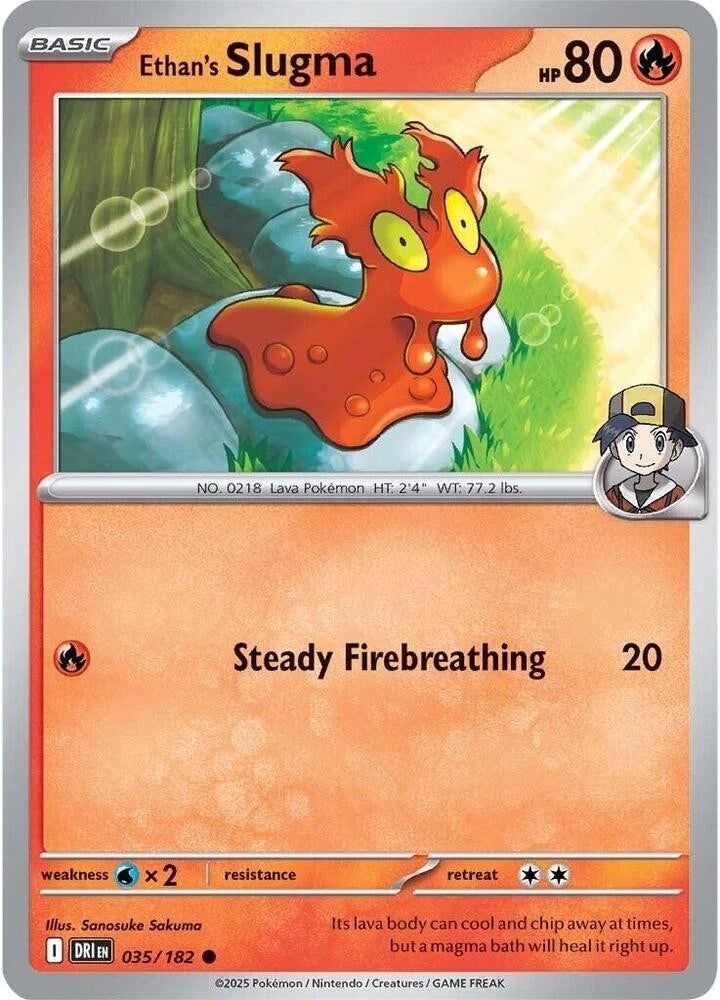 Ethan's Slugma 035/182 Reverse Holo