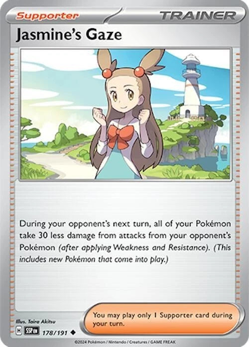 Jasmine's Gaze 178/191 Reverse Holo