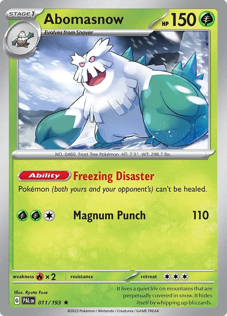 Abomasnow 011/193 Holo