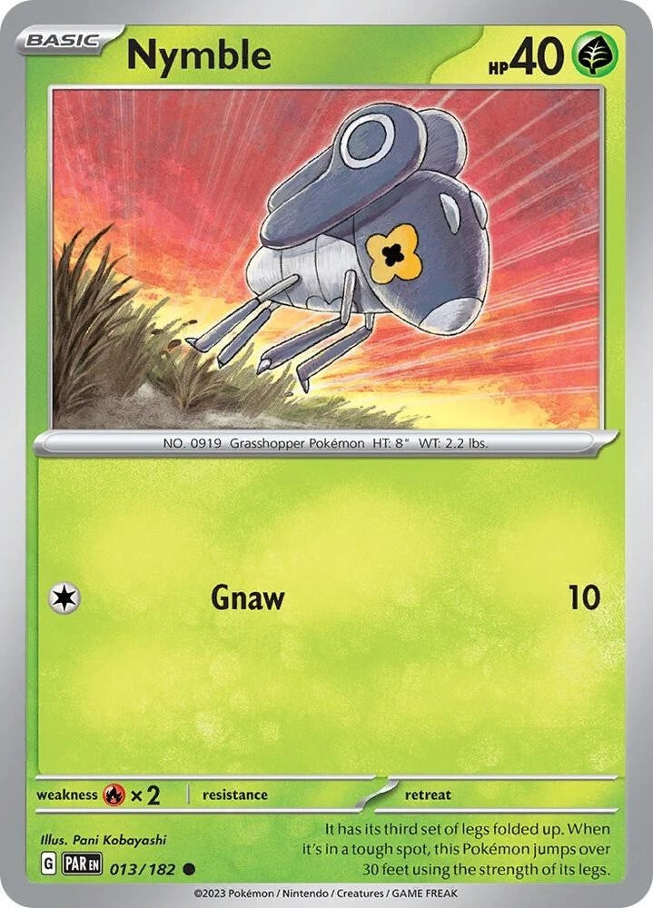 Nymble 013/182 Reverse Holo