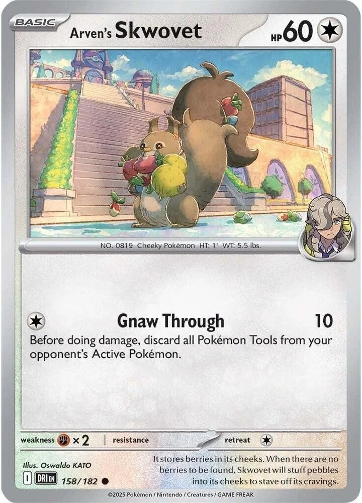 Arven's Skwowet 158/182 Reverse Holo