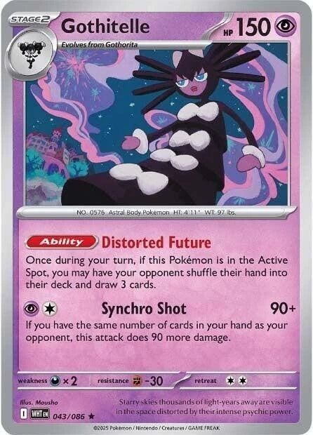 Gothitelle 043/086 Reverse Holo