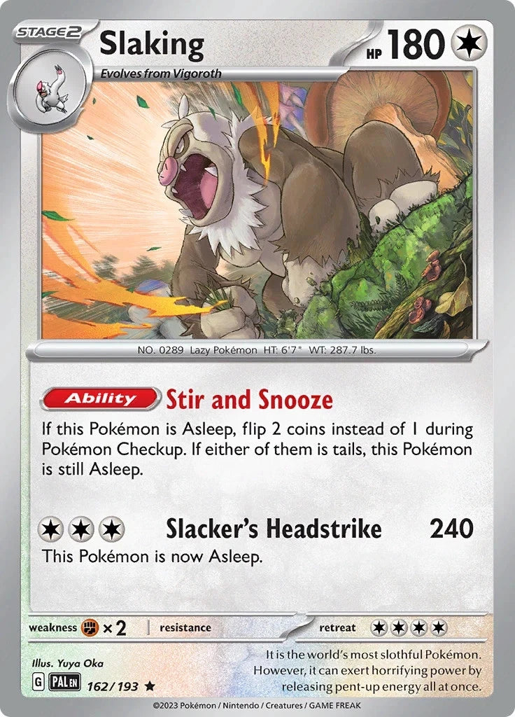 Slaking 162/193 Holo