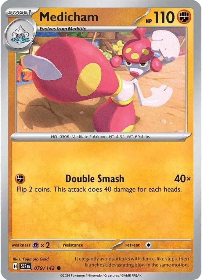 Medicham 079/142 Reverse Holo