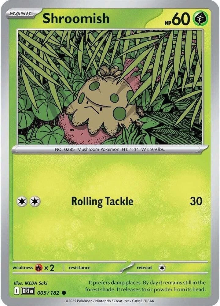 Shroomish 005/182 Reverse Holo