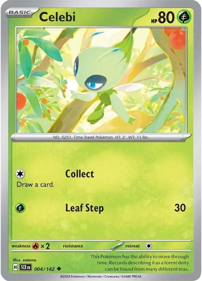 Celebi 004/142 Reverse Holo