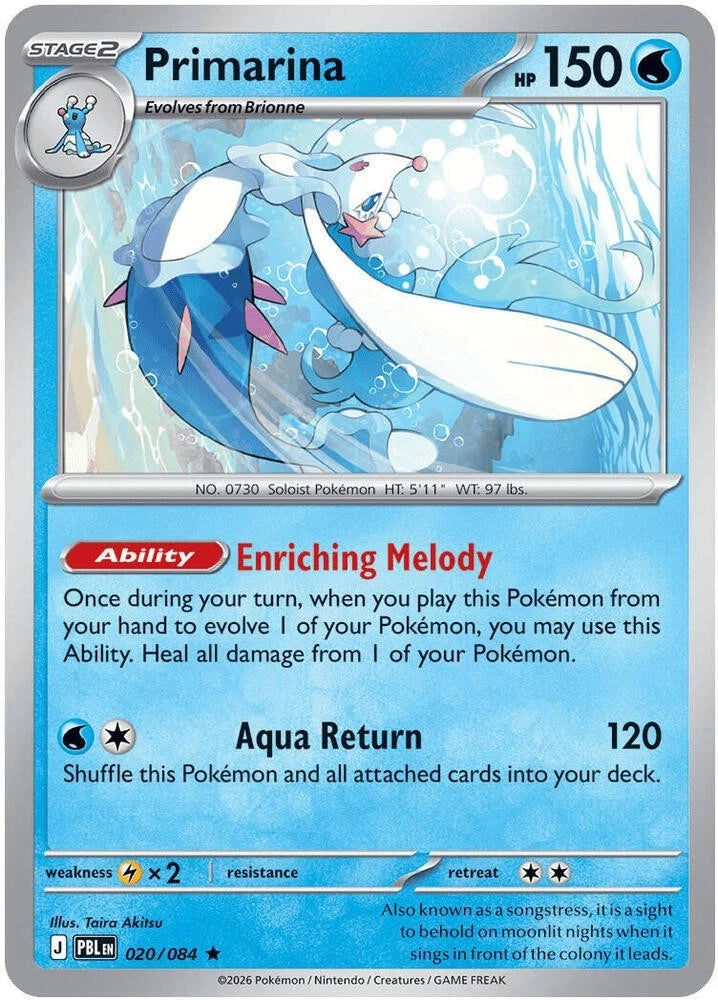 Primarina 020/084 – Pitch Black