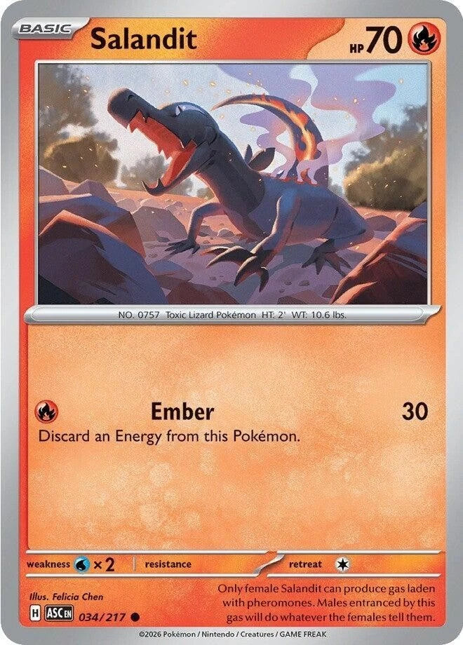 Salandit 034/217 Reverse Holo