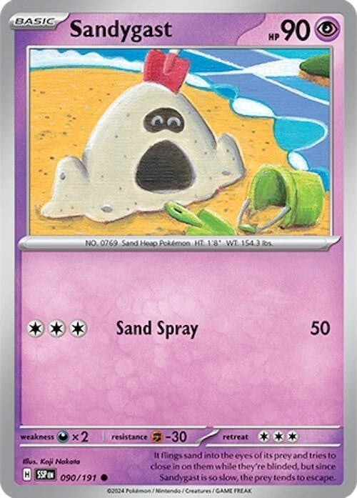 Sandygast 090/191 Reverse Holo