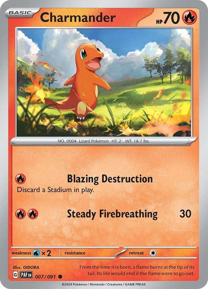 Charmander 007/091 Reverse Holo