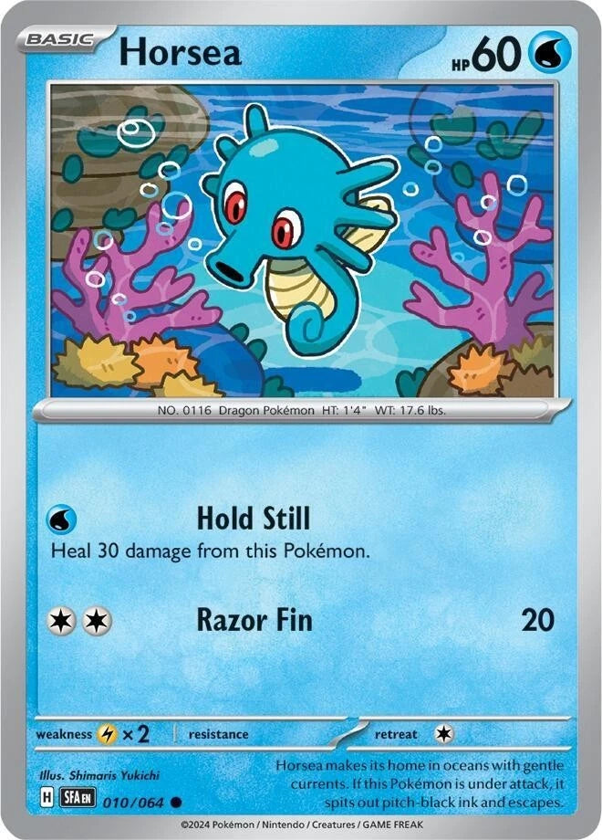 Horsea 010/064 Reverse Holo