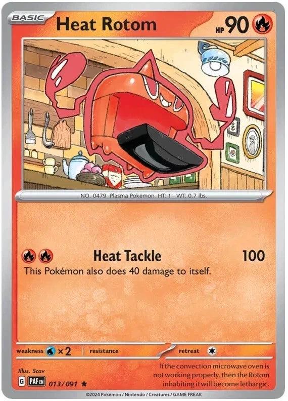 Heat Rotom 013/091 Reverse Holo