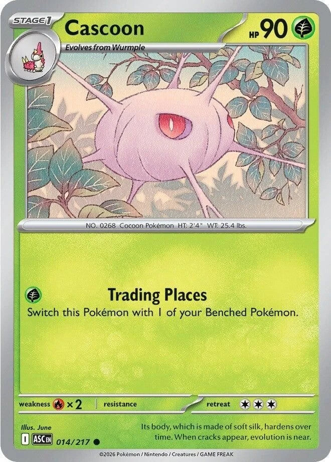 Cascoon 014/217 Reverse Holo