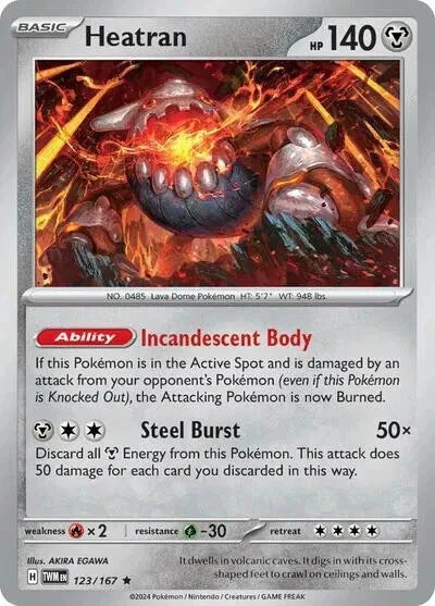 Heatran 123/167 Holo