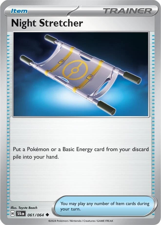 Night Stretcher 061/064 Reverse Holo