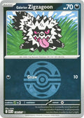 Galarian Zigzagoon 130/217 Reverse Holo